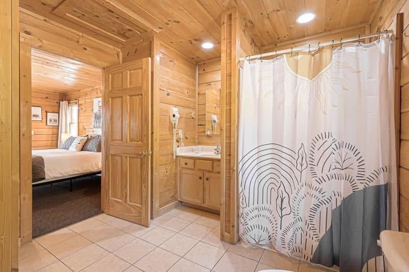 ガトリンバーグ Movie Theater Hot Tub View Mountain Escapeヴィラ エクステリア 写真