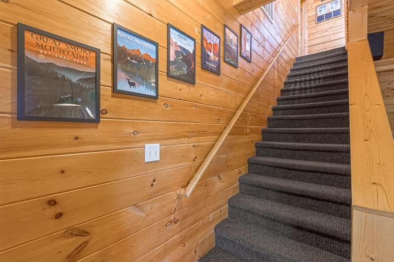 ガトリンバーグ Movie Theater Hot Tub View Mountain Escapeヴィラ エクステリア 写真