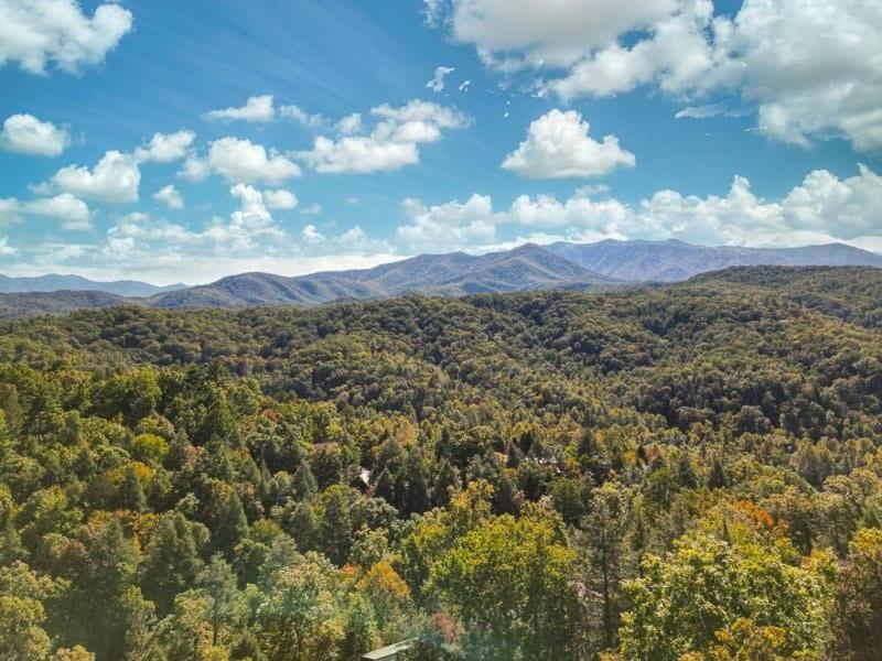 ガトリンバーグ Movie Theater Hot Tub View Mountain Escapeヴィラ エクステリア 写真