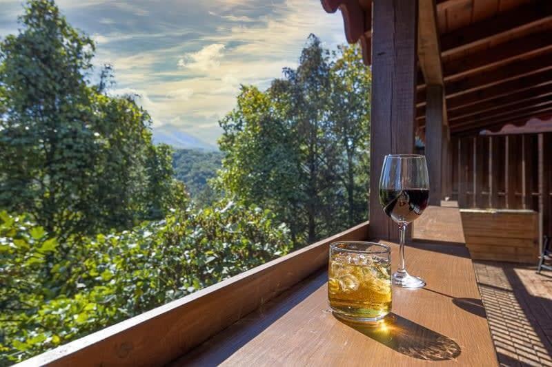 ガトリンバーグ Movie Theater Hot Tub View Mountain Escapeヴィラ エクステリア 写真